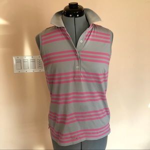 SOLD Adidas Climacool Top Gray Pink Small Tank